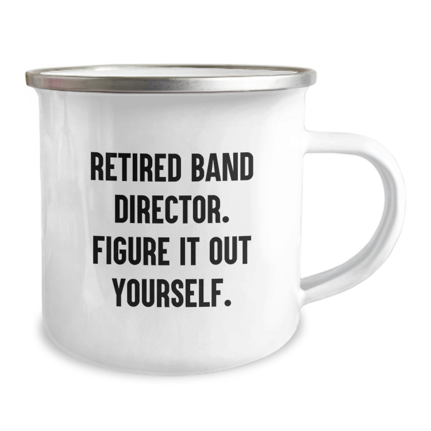 Funny Gifts from Friends for Band Directors - Band Director Camping Mug for Graduation Unique Gifts - Image 2