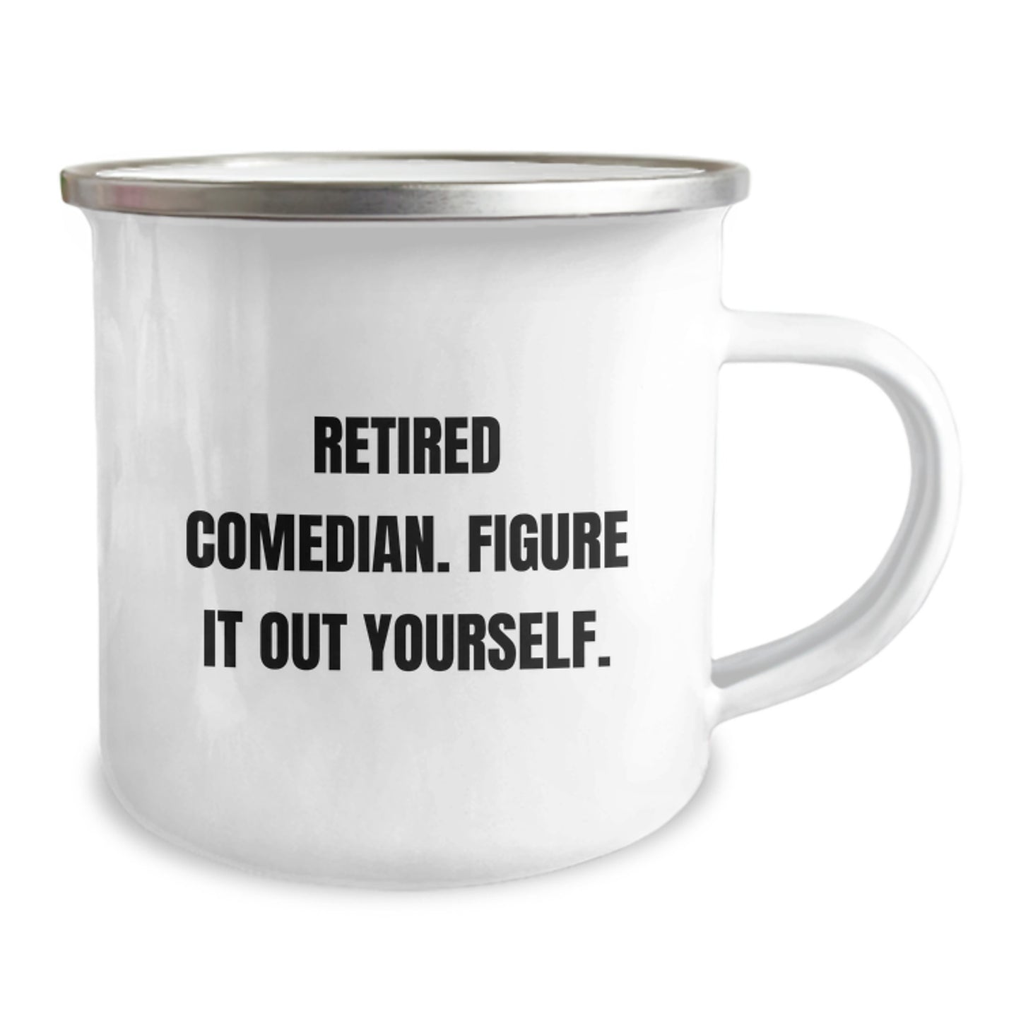 Funny Comedian Gifts from Friends - Comedian Camping Mug for Graduation Unique Gifts - Image 2