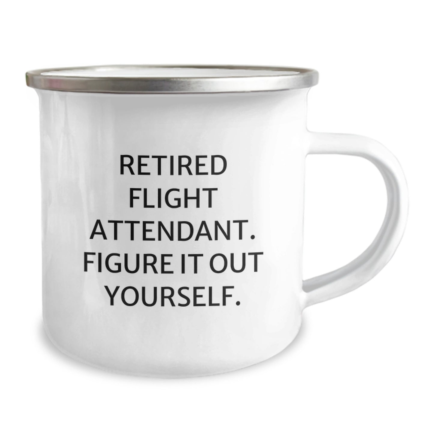 Funny Flight Attendant Gifts for Graduation, Camping Mug, Inspirational Quote, Gifts from Friends to Flight Attendant, Best Gift Ideas for Flight Attendant - Image 2