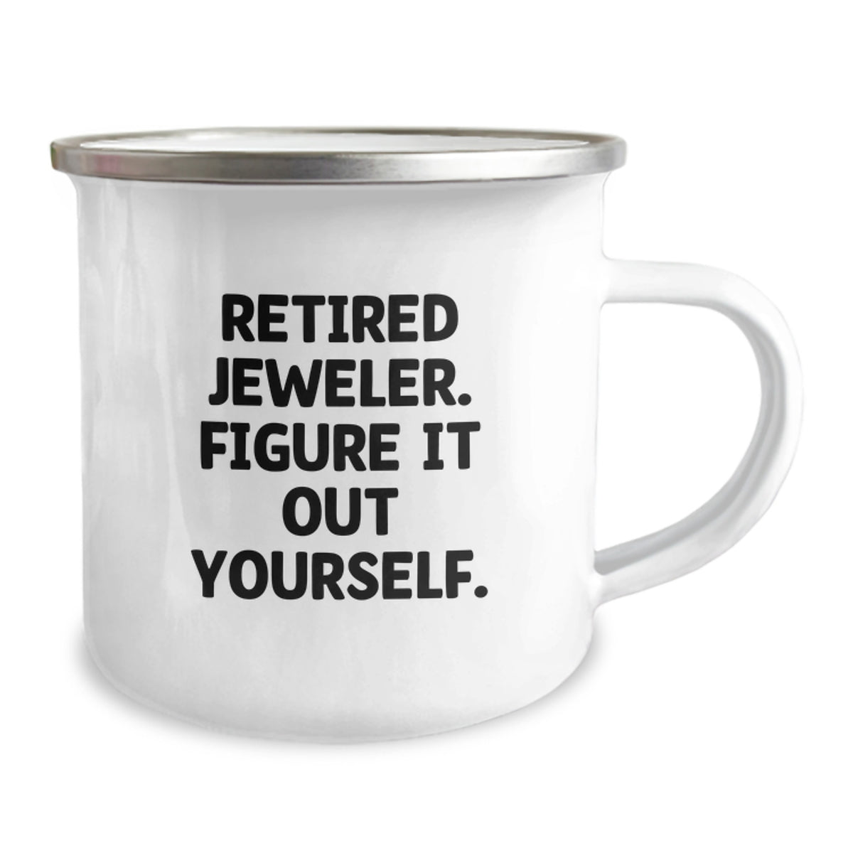 Jeweler Retirement Gift - A humorous mug for Kids, Figure It Out - Image 2