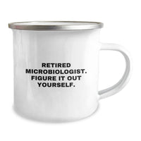Load image into Gallery viewer, Funny Gifts from Friends to Microbiologists - Unique Camping Mug for Men, Women, or Family - Image 2

