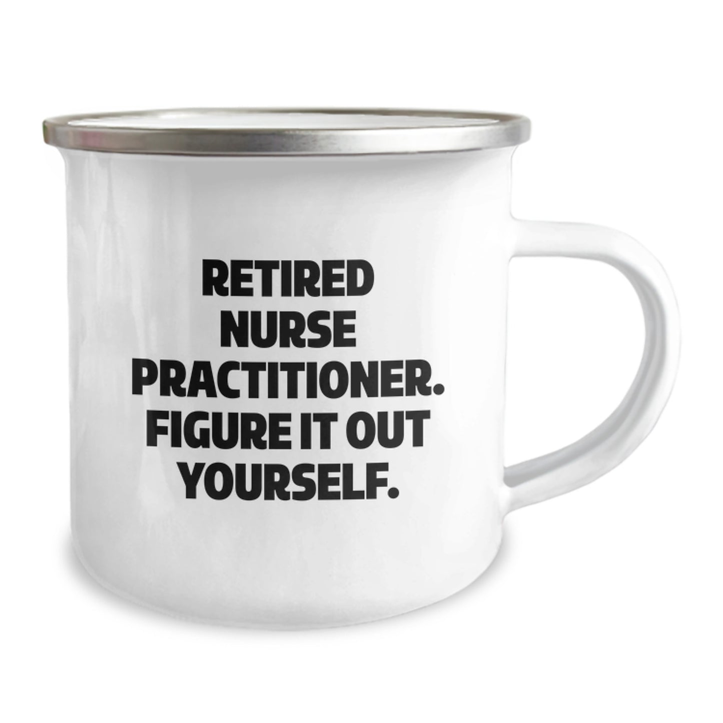 Nurse Practitioner Gifts from Friends, Funny Quote, Camping Mug for Graduation - Image 2