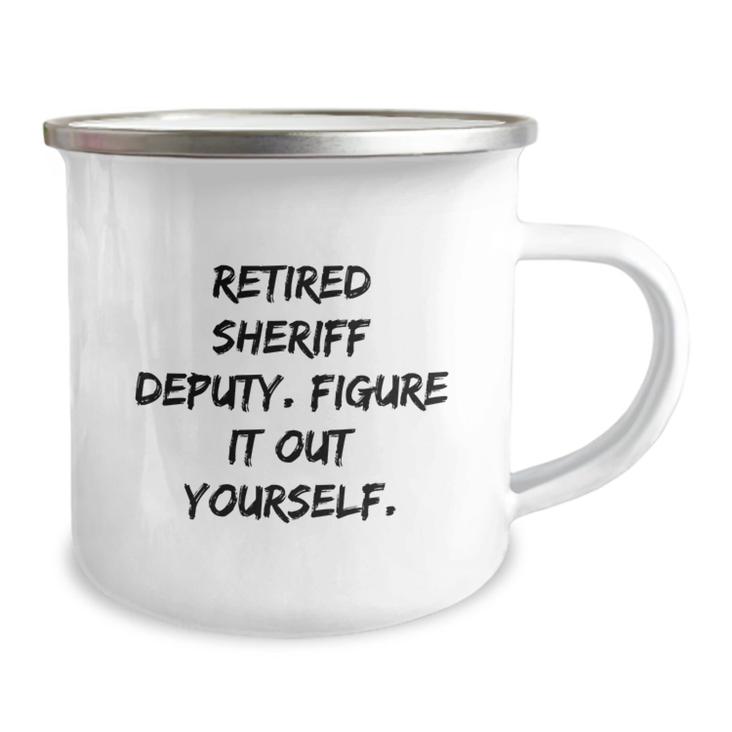 Sheriff Deputy Keepsake Camping Mug for Him Graduation Gift - Image 2