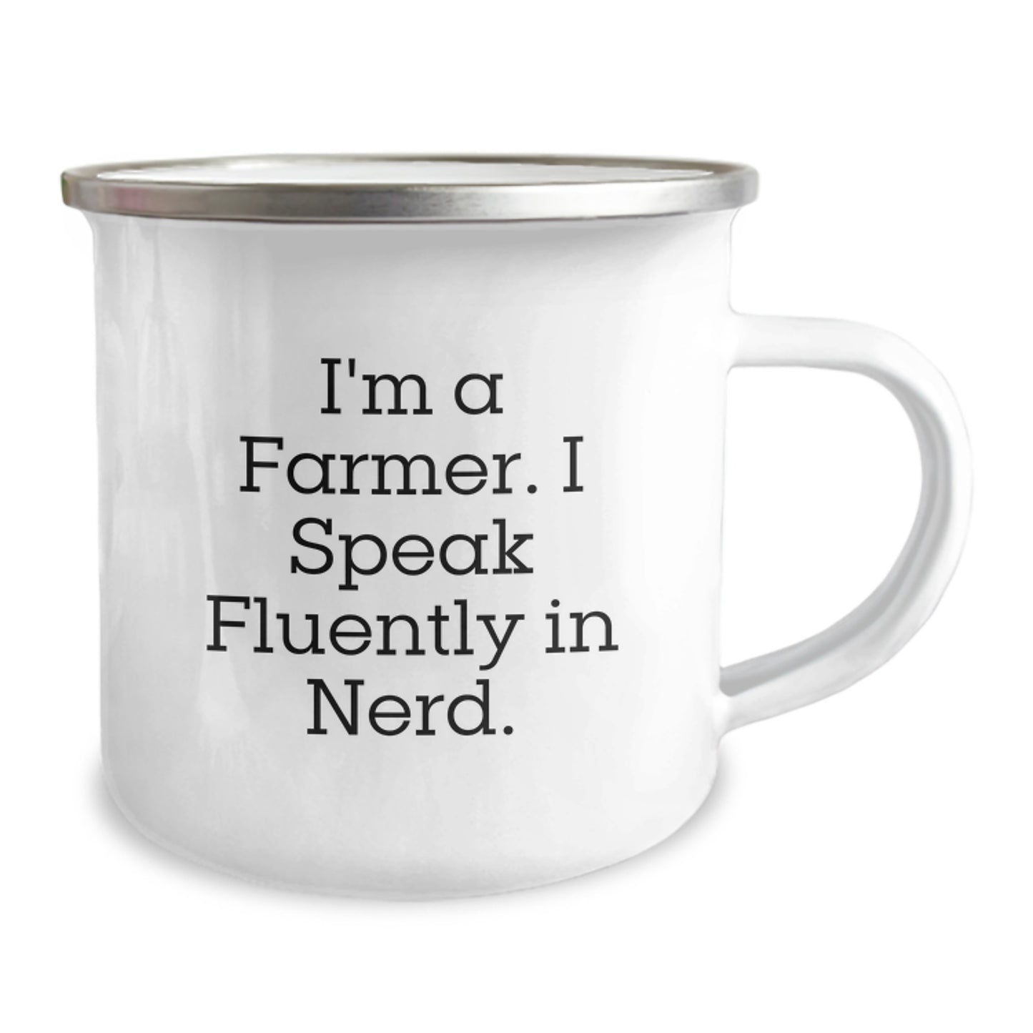 Funny Farmer Gifts from Friends, I'm A Farmer. I Speak Fluently In genius., Unique Birthday Unique Gifts for Farmer Men - Image 2