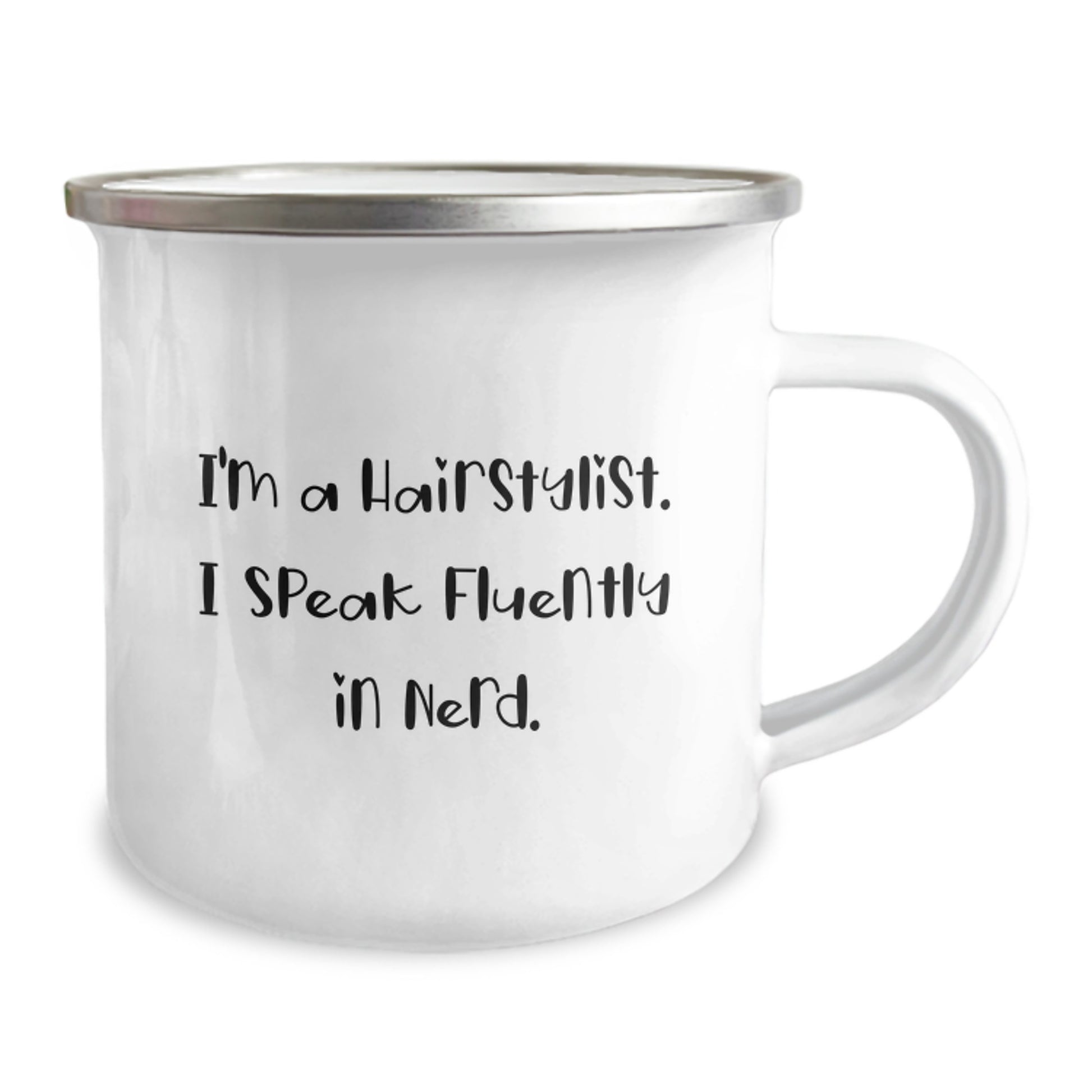 Funny Hairstylist Gifts from Men to Friends, Valentine's Unique Camping Mug for Hairstylists I'm A Hairstylist - Image 2