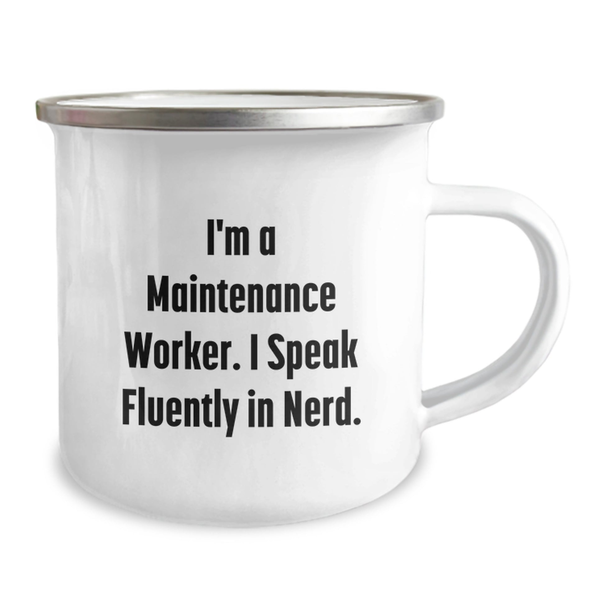 Funny Maintenance Worker Gifts from Men, Funny Camping Mug for Maintenance Worker Friends, Perfect Graduation Unique Gifts for Him - Image 2