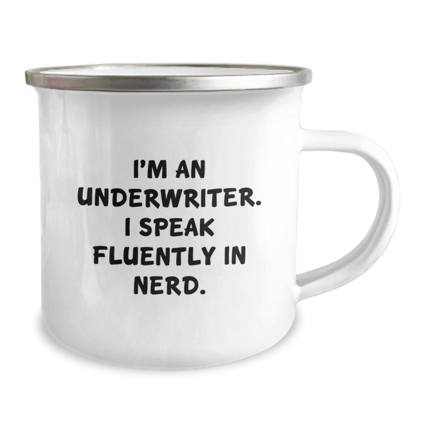 Underwriter Gifts for Men and Women - Funny Underwriter Camping Mug for Graduation Unique Gifts from Friends and Family - Image 2