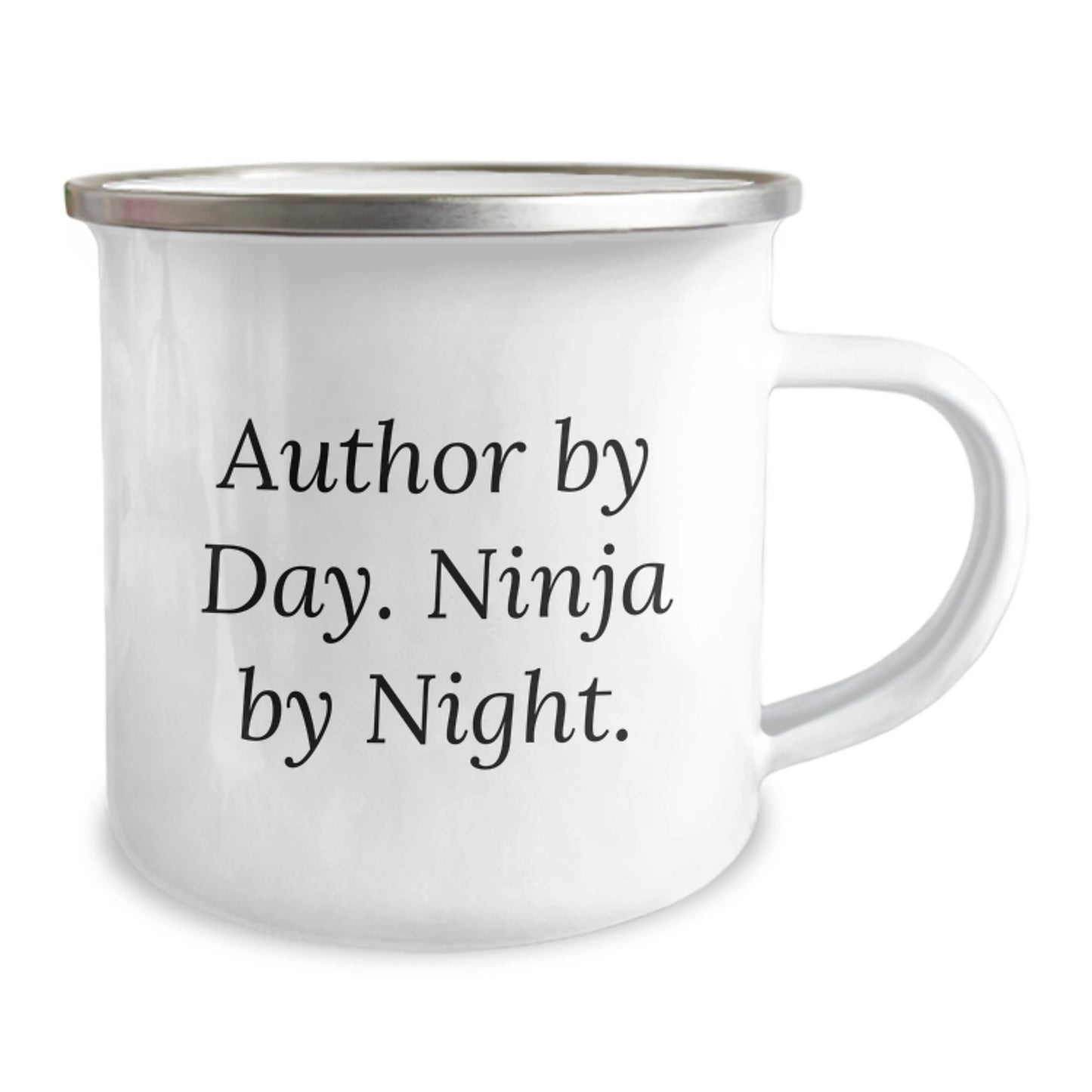 Author Enthusiast Funny Camping Mug Gifts from Family to Author for Birthday Unique Celebrations - Image 2