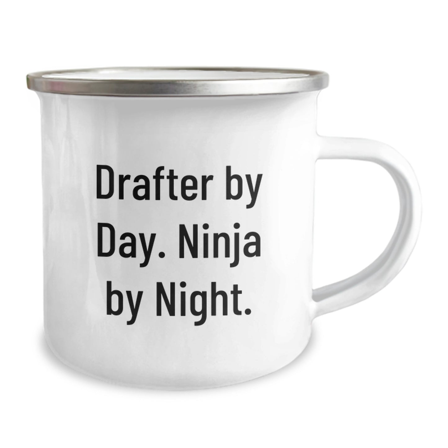 Funny Drafter Gifts from Friends and Family for Drafter By Day Ninja By Night Christmas Unique Mugs - Image 2