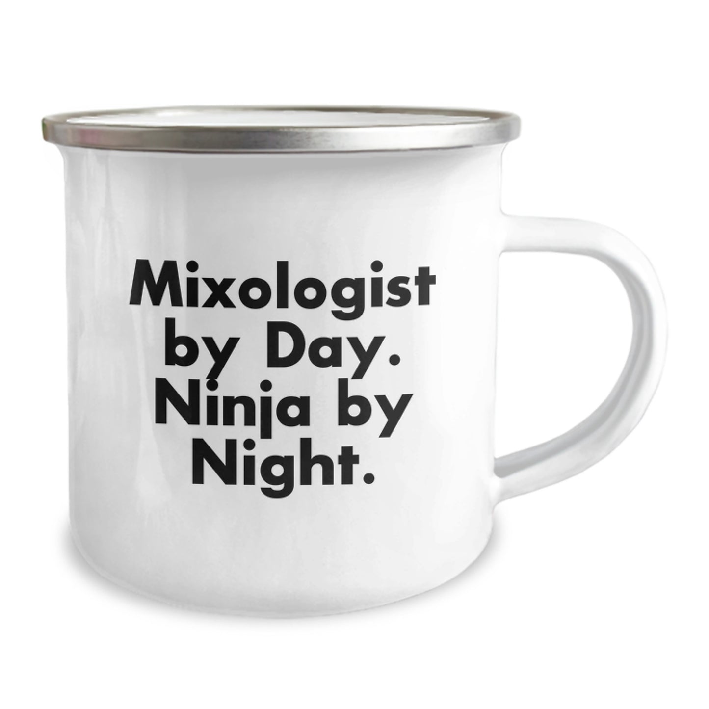 Mixologist Gifts by Day, Camping Mug by Night, Funny Graduation Unique Gifts from Friends to Mixologist - Image 2