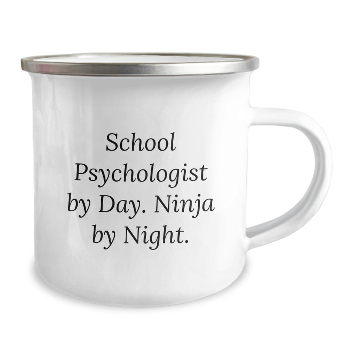 School Psychologist Gift for Him A Whimsical Keepsake Mug - Ninja By - Image 2