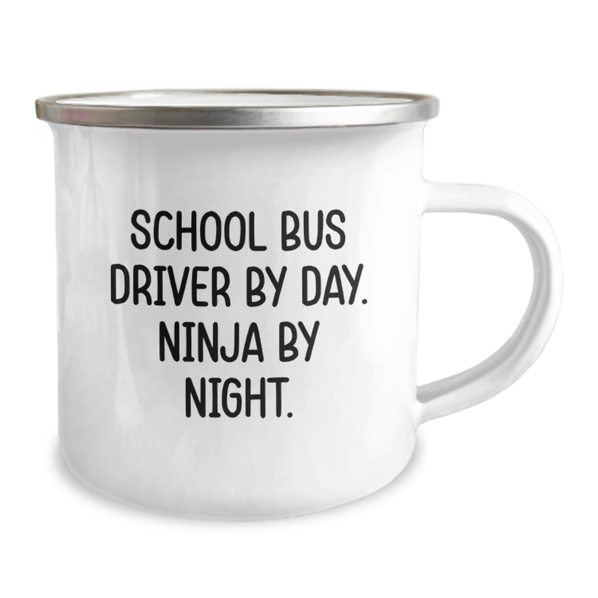 School Bus Driver Keepsake Camping Mug for Him Birthday Gift - Image 2