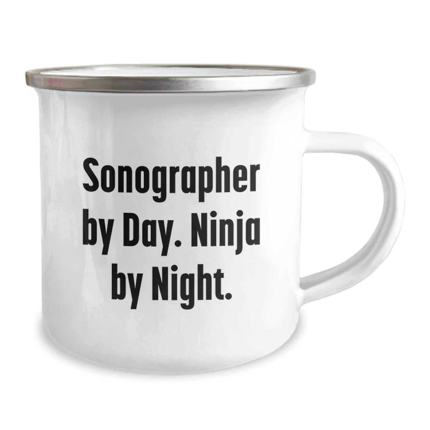 Funny Sonographer Gifts for Men, Women, Coworkers, or Friends from Sonographer By Day, Ninja By Night. Graduation Unique Gifts for Sonographer - Image 2