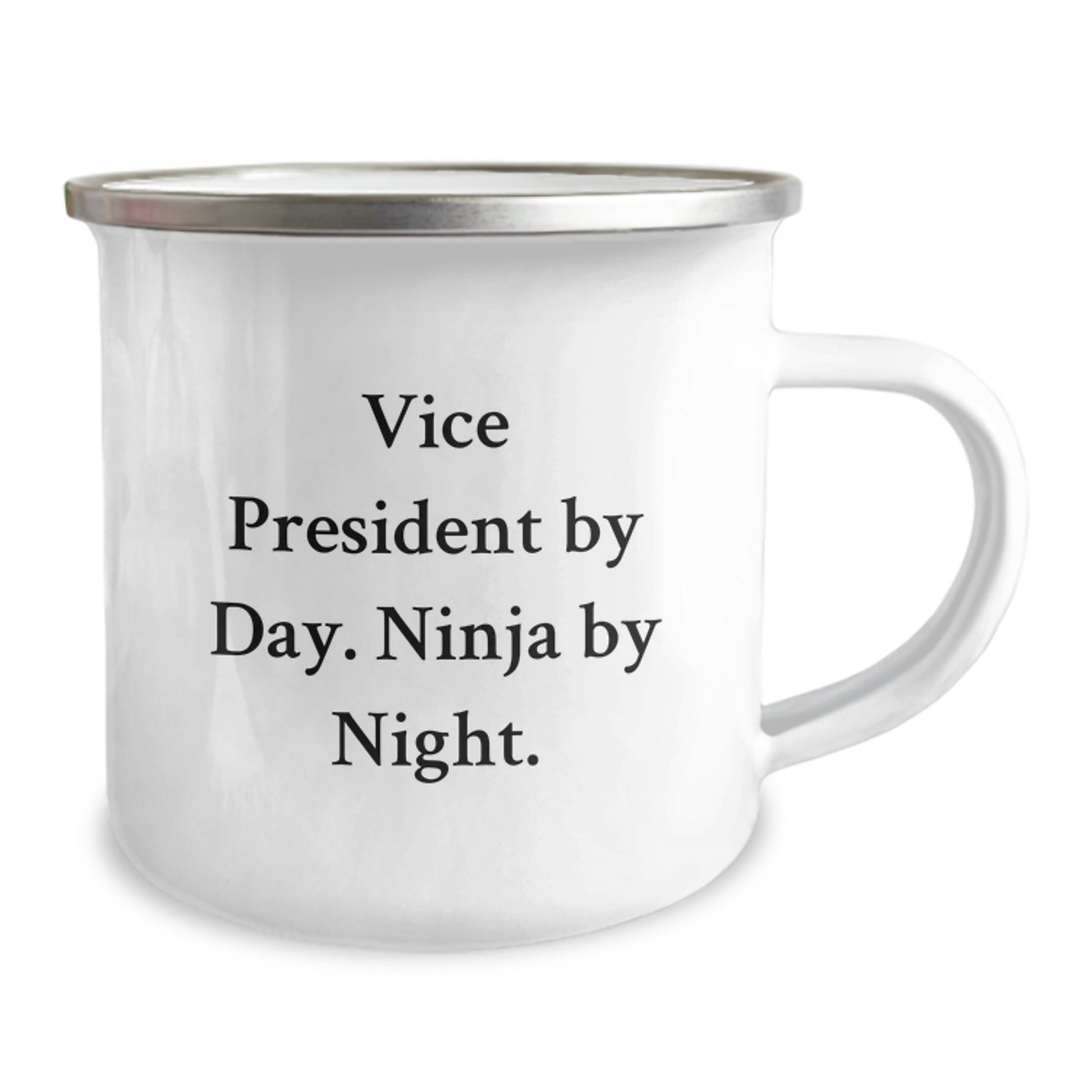 Funny Vice President Gifts by Day, Camping Mug Ninja by Night - Unique Valentine's Unique Gifts from Friends to Vice President Men - Image 2