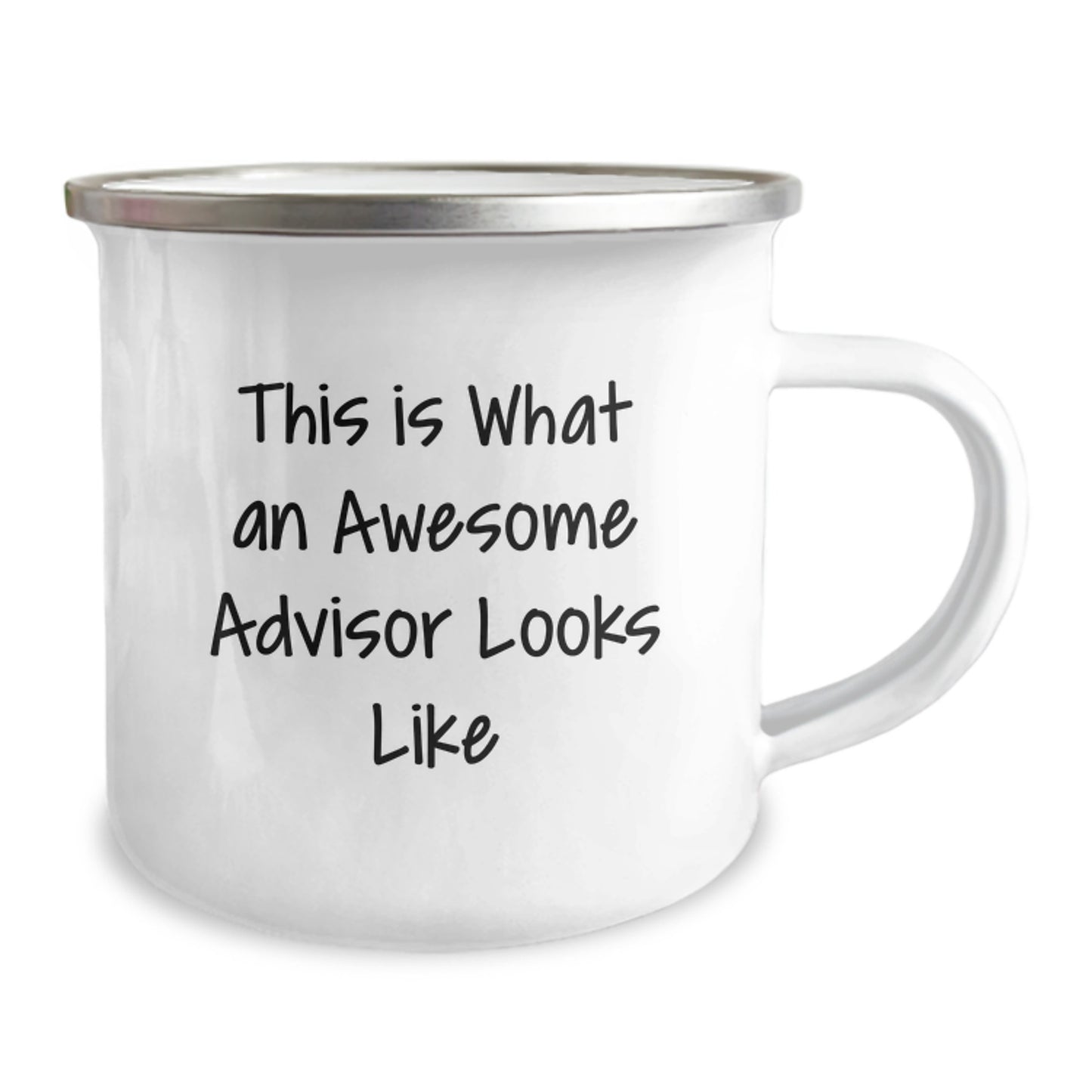 Funny Advisor Gifts Camping Mug, This Is What An Awesome Advisor Looks Like, Gift for Graduation from Friends to Family Member - Image 2