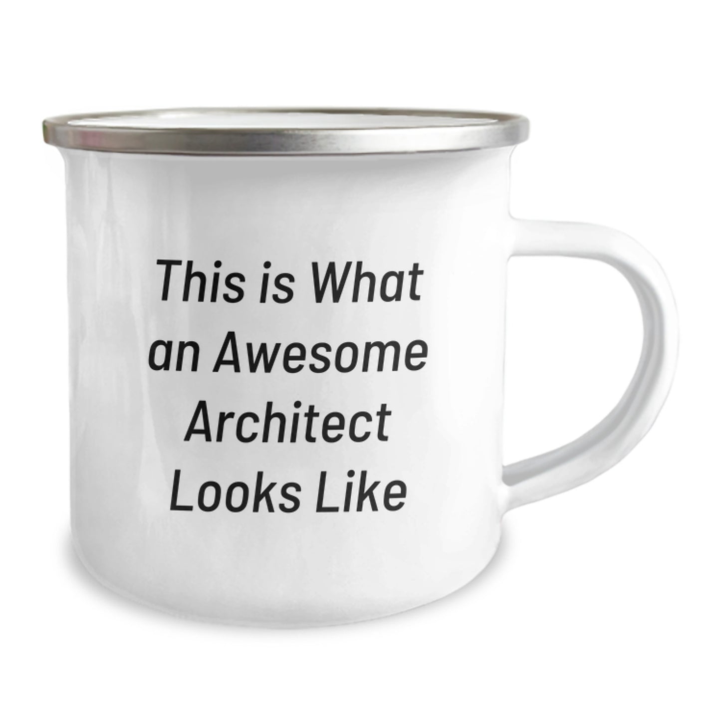 Funny Architect Gifts, This Is What An Awesome Architect Looks Like Camping Mug, Birthday Unique Gifts from Men - Image 2