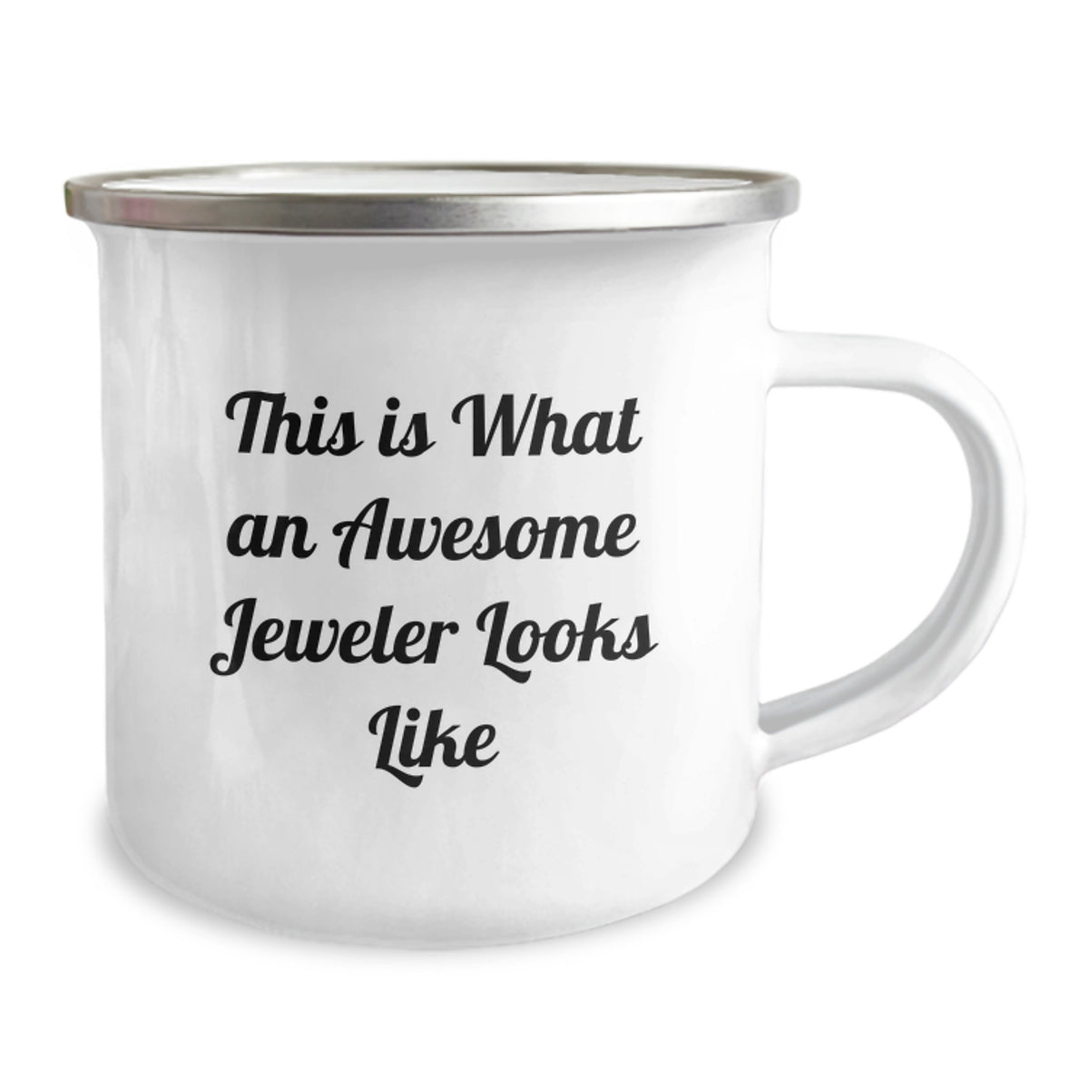 Christmas Gift for Her - Awesome Jeweler Present Camping Mug - Image 2