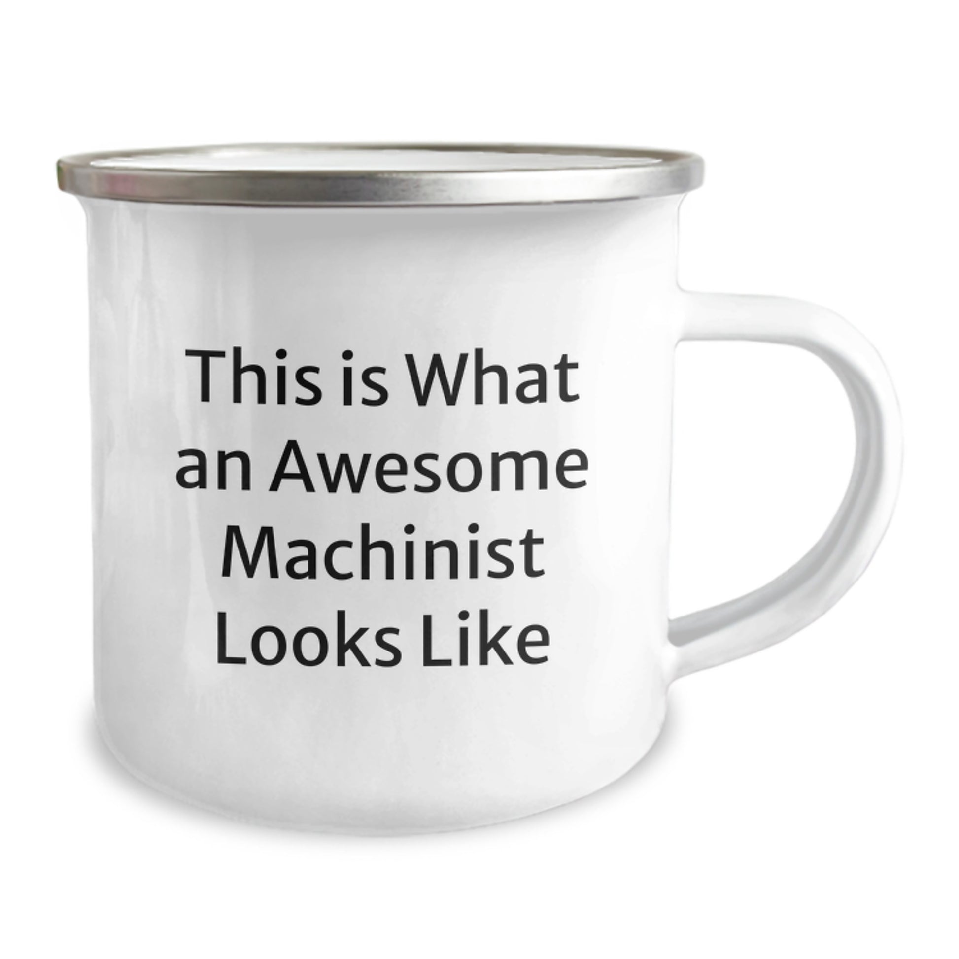 Machinist Keepsake Camping Mug for Him Birthday Gift Awesome Machinist - Image 2