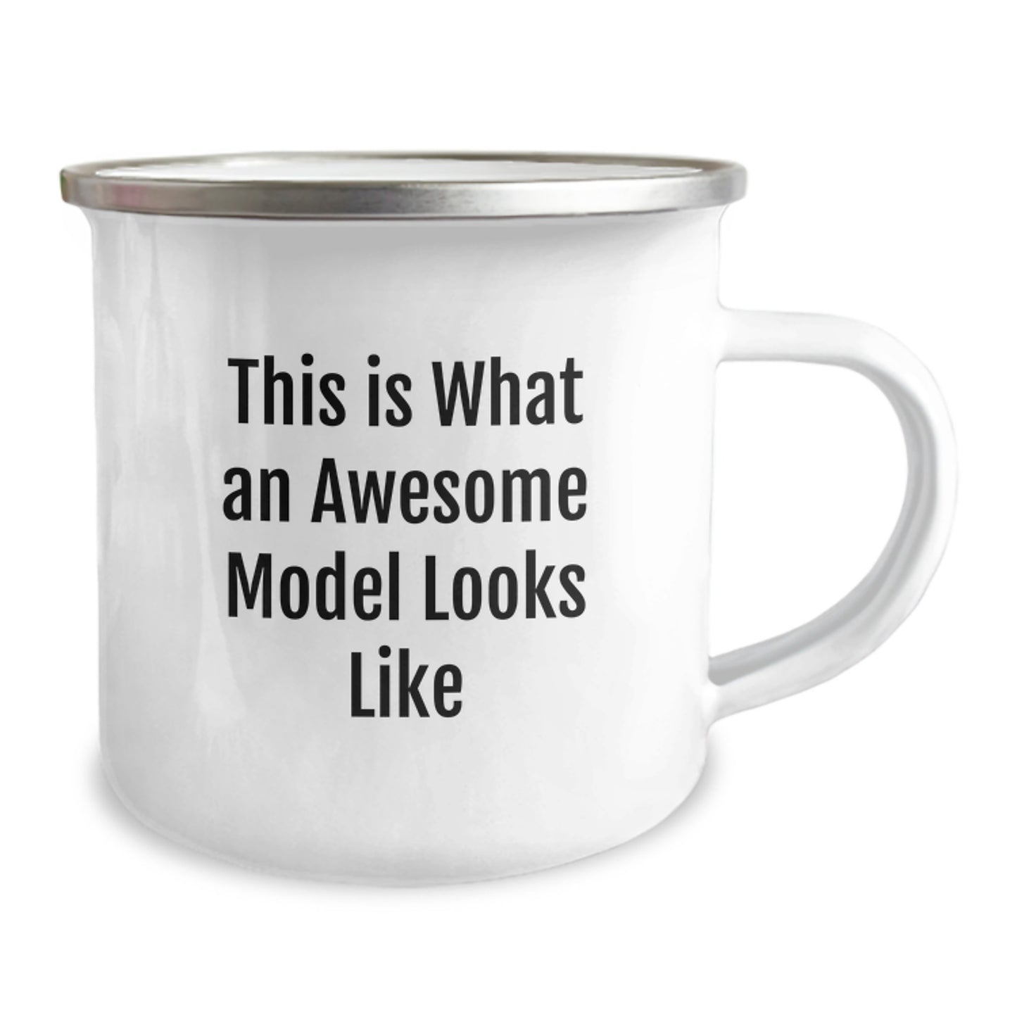 Funny Model Gifts, This Is What An Awesome Model Looks Like Inspirational Camping Mug for Model Graduation Unique Gifts from Friends to Model - Image 2