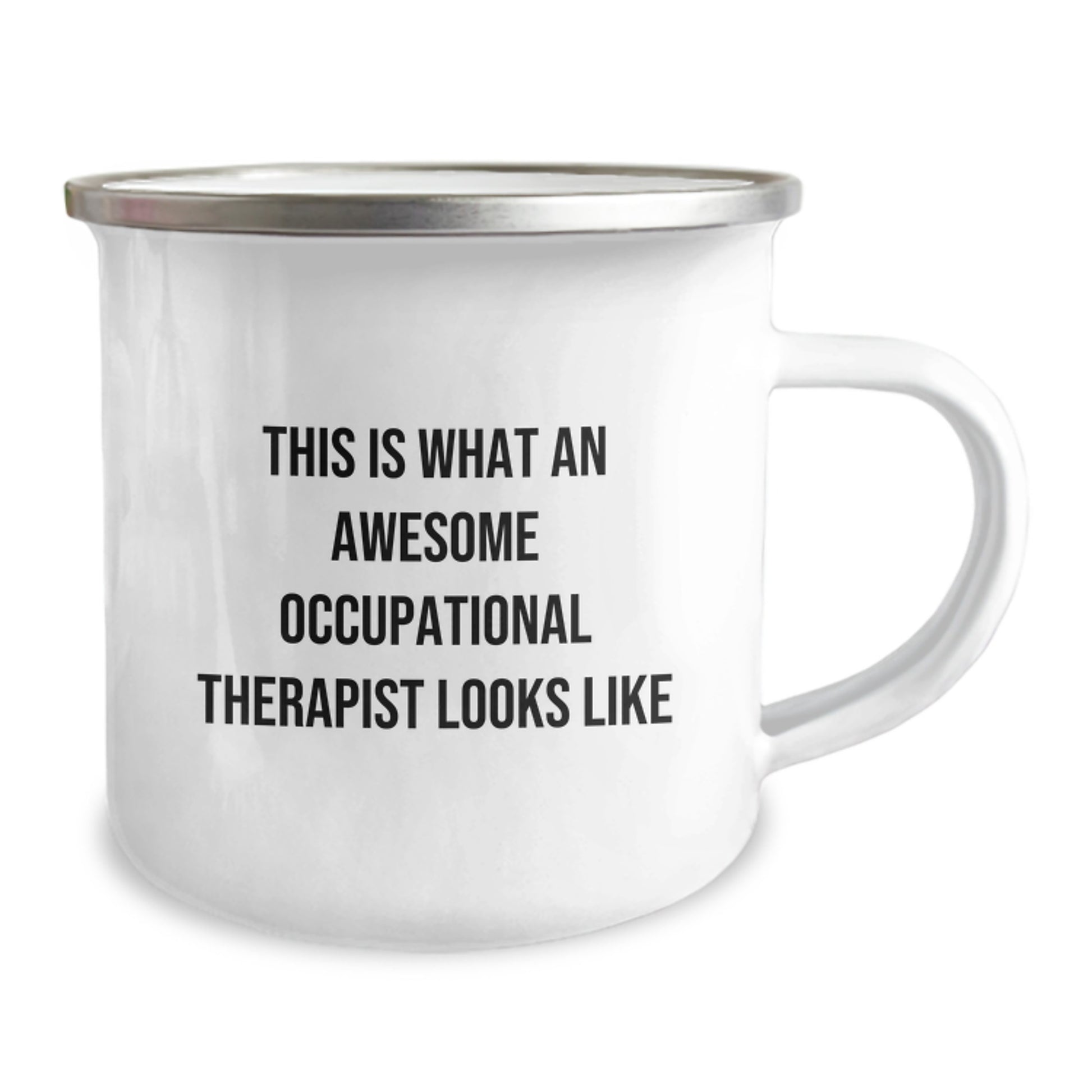 Funny Gifts for Occupational Therapist Men Camping Mug - Awesome Quote, Perfect for Graduation Unique Gifts from Friends - Image 2