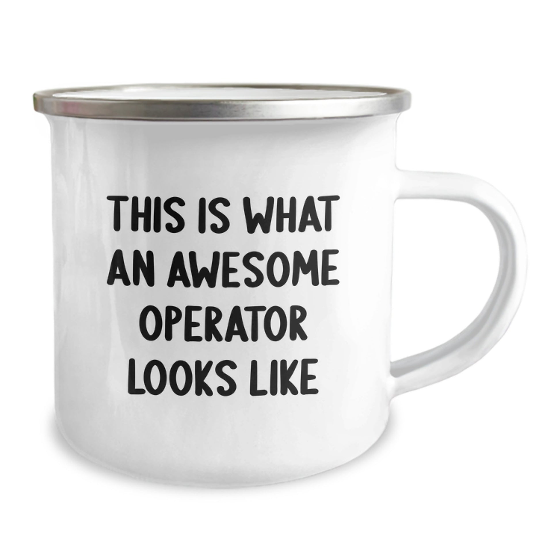 Funny Operator Gifts, Valentine's Unique Gifts for Operator, Camping Mug with Inspirational Quote 'This Is What An Awesome Operator Looks Like' - Gifts from Friends, Coworkers to Operator, Men, Women - Image 2