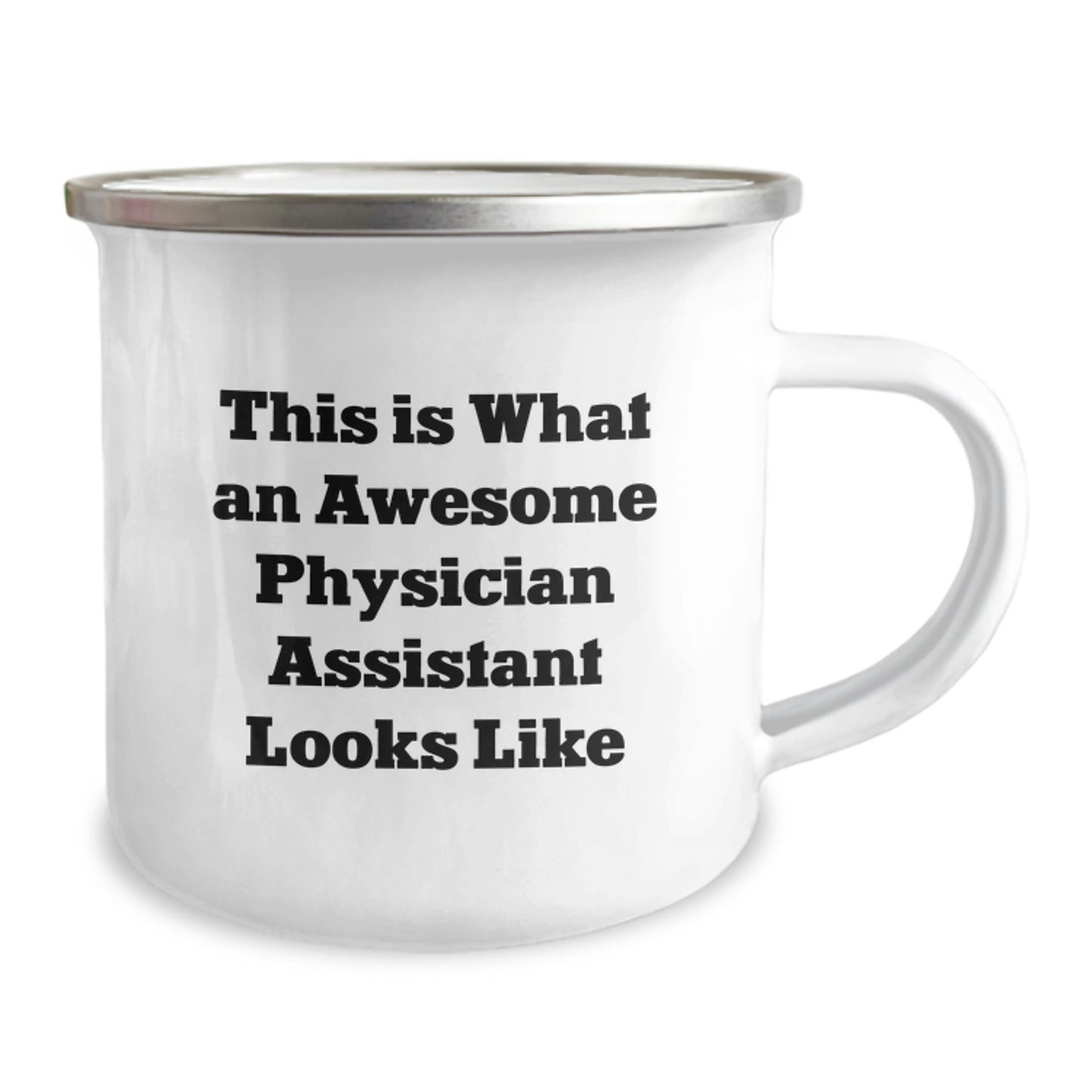 Funny Physician Assistant Gifts, Camping Mug, This Is What An Awesome Physician Assistant Looks Like - Gifts for Physician Assistants from Family - Image 2