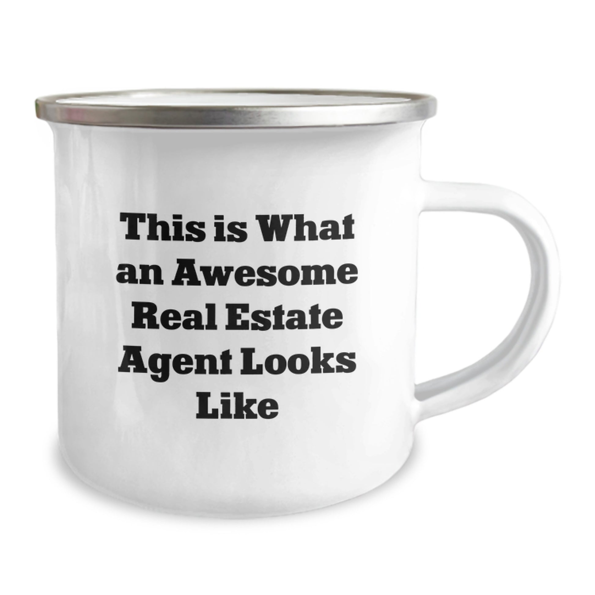 Gifts from Family for Real Estate Agent - This Is What An Awesome Real Estate Agent Looks Like Funny Camping Mug for Graduation Unique Gifts - Image 2