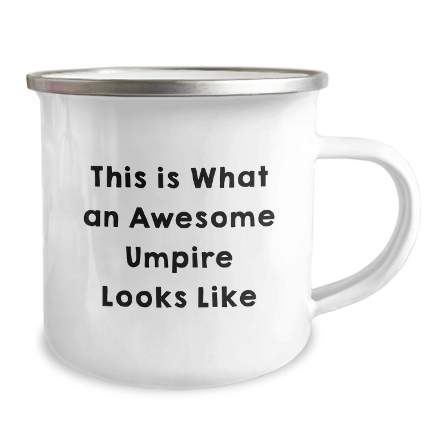 Funny Umpire Gifts from Friends for Graduation Unique Umpire Camping Mugs, This Is What An Awesome Umpire Looks Like - Image 2