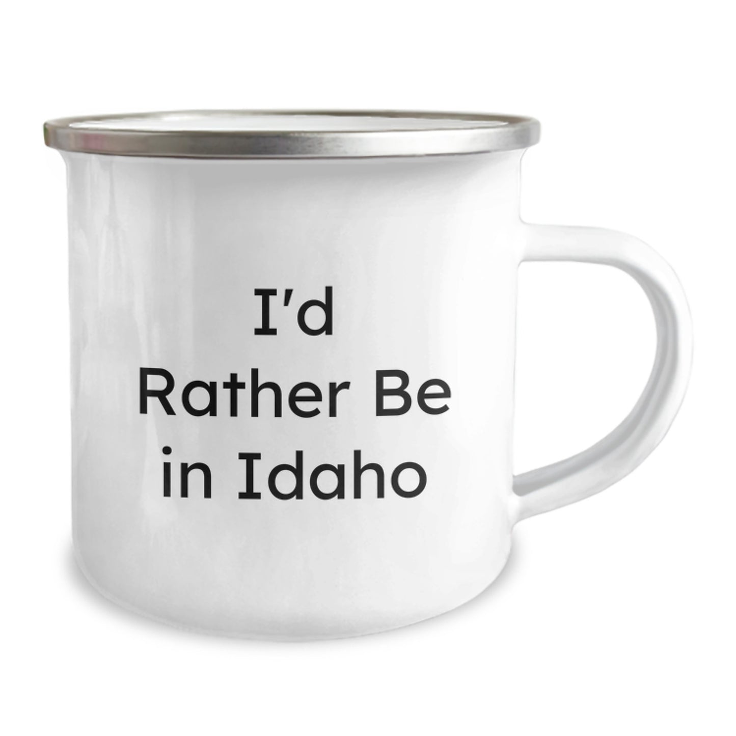Funny Idaho Camping Mug Gifts for Men from Friends, I'd Rather Be In Idaho - Perfect for Graduation Unique Gifts for Women or Family - Image 2
