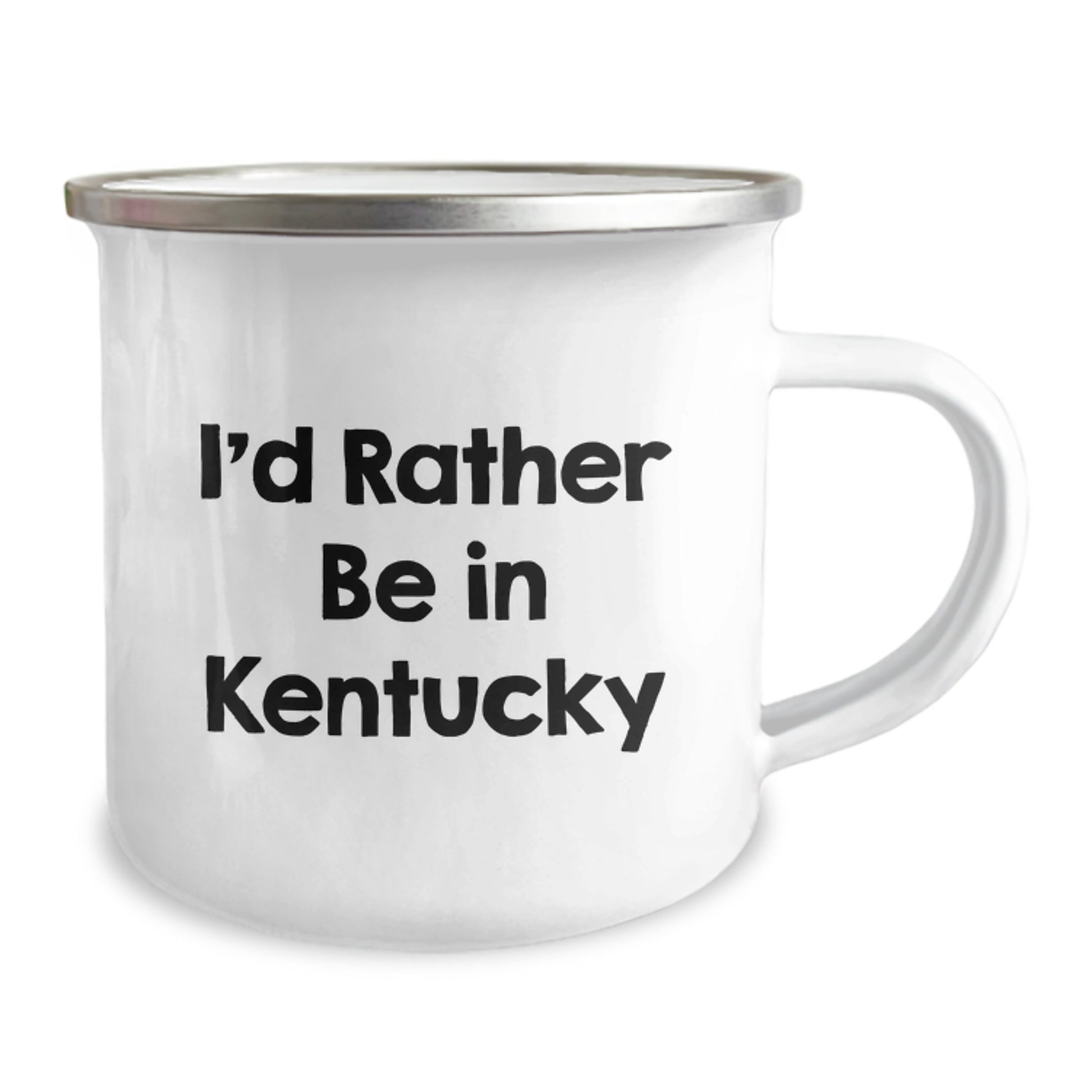 Kentucky Keepsake Camping Mug for Him Birthday Gift with Enamel Finish - Image 2