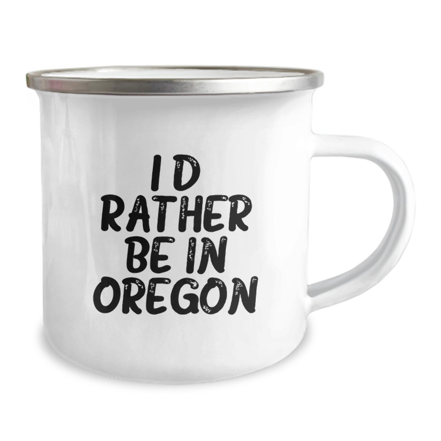 Oregon Keepsake Camping Mug for Him Birthday Gift – Rather Be In Oregon - Image 2
