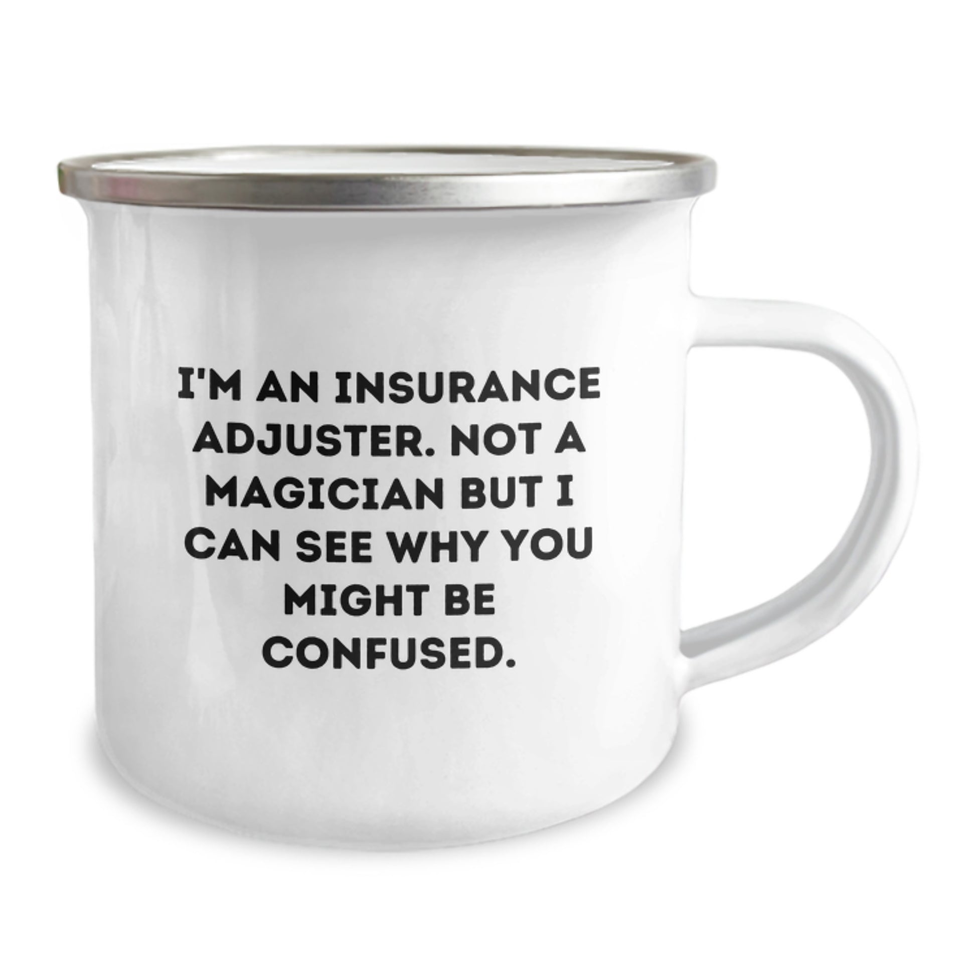 Insurance Adjuster Keepsake Camping Mug for Him Birthday Gift - Image 2
