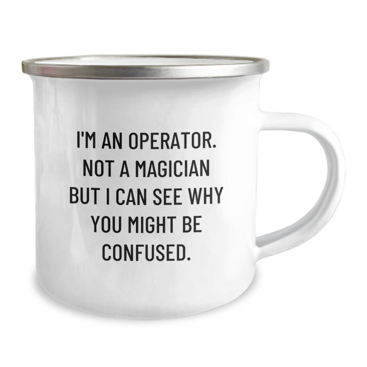 Operator Novelty Camping Mug Christmas Gift for Friends - Image 2