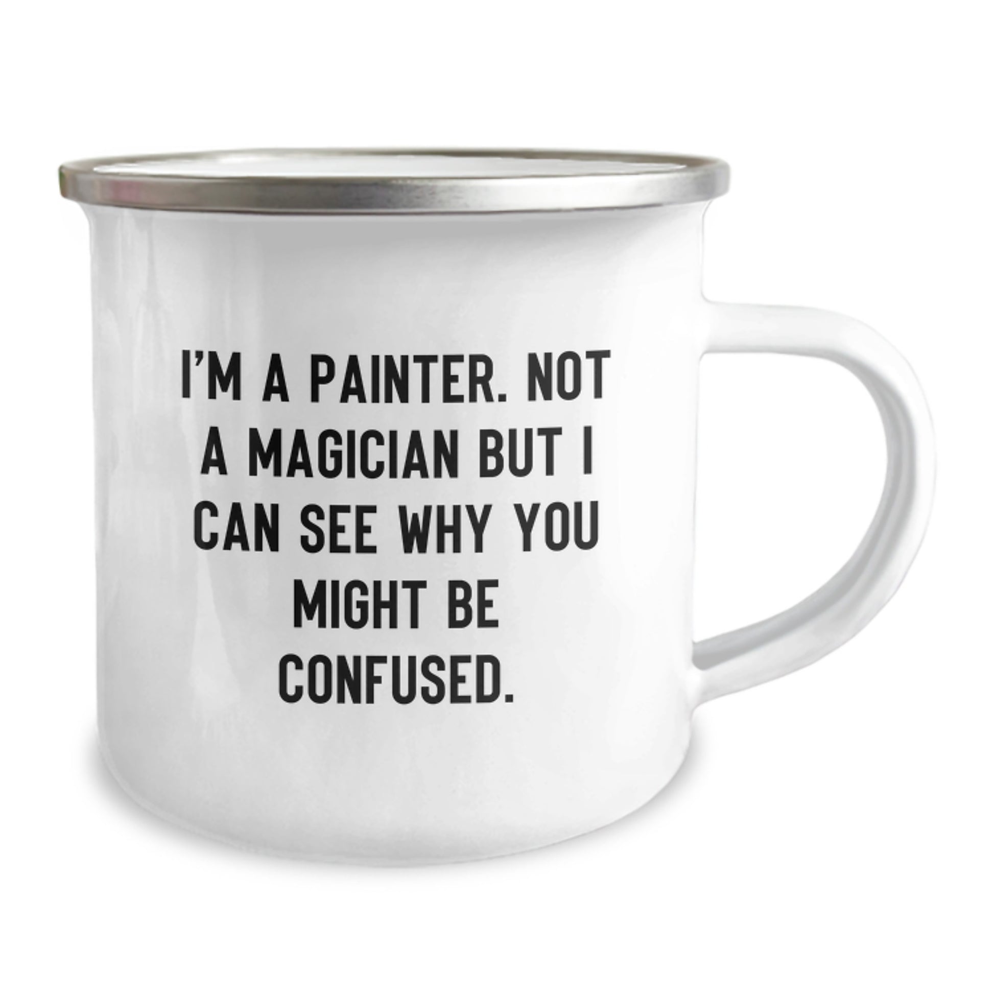 Painter Keepsake Camping Mug for Him Surprise Birthday Gift Premium - Image 2
