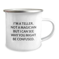 Load image into Gallery viewer, Funny Teller Camping Mug Gifts from Men to Women - Perfect for Friends and Family on Christmas Day - Image 2
