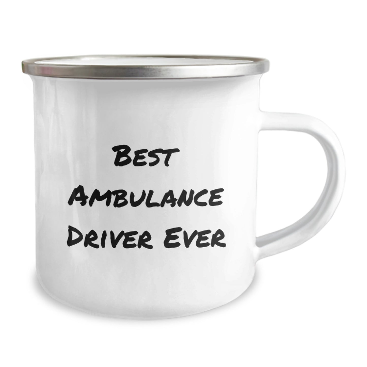 Ambulance Driver Keepsake Camping Mug for Him Best Driver Birthday Gift - Image 2