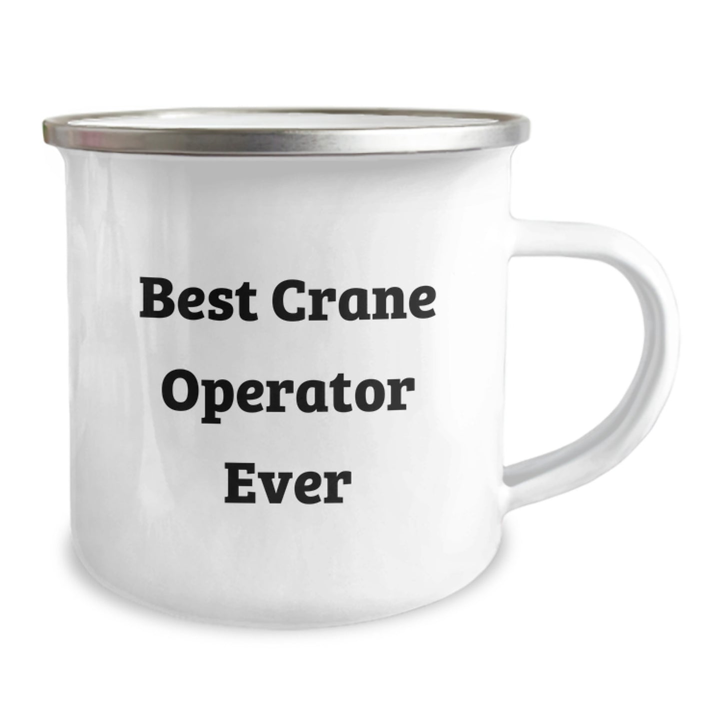 Crane Operator Keepsake Camping Mug Birthday Gift for Him Crane Operator - Image 2
