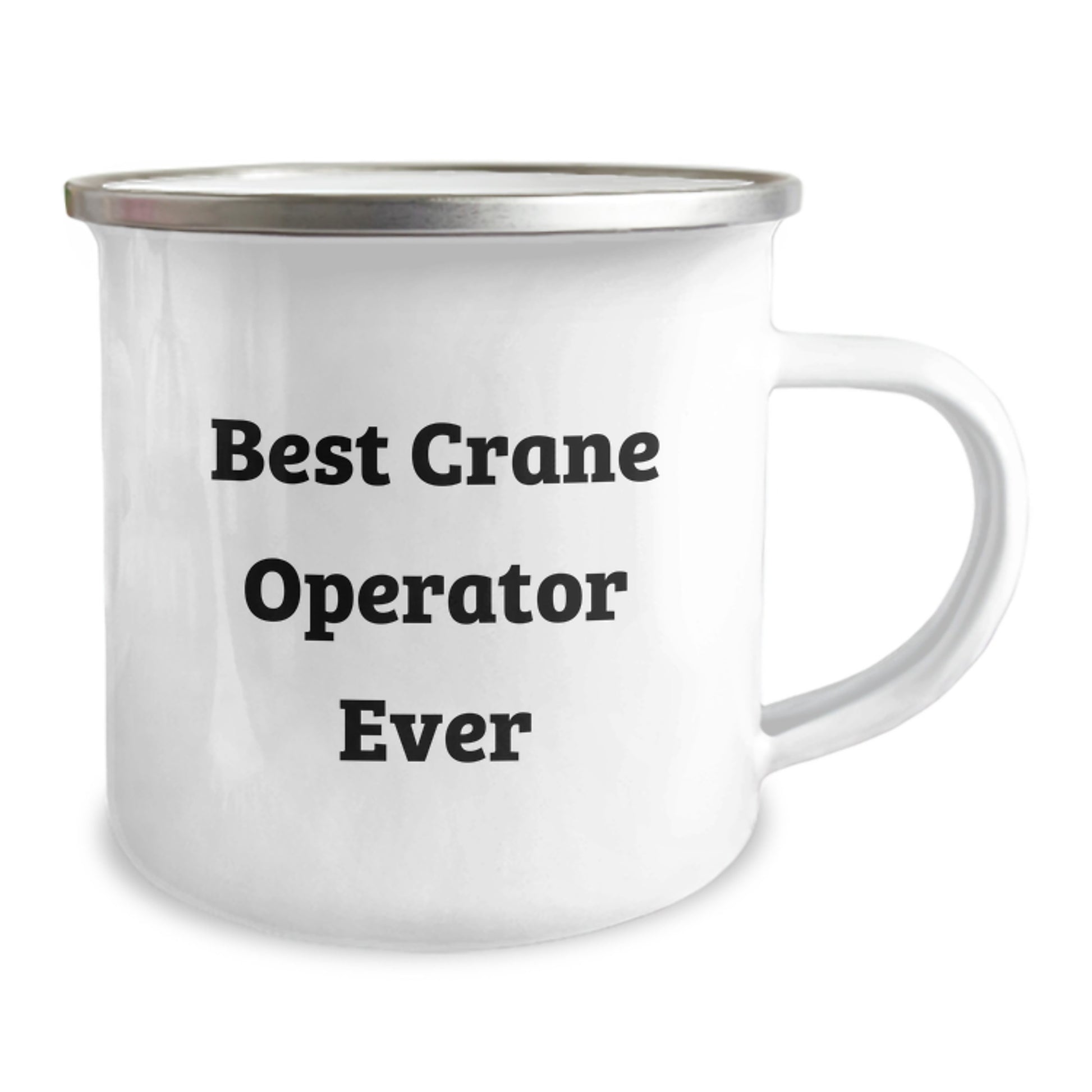 Crane Operator Keepsake Camping Mug Birthday Gift for Him Crane Operator - Image 2