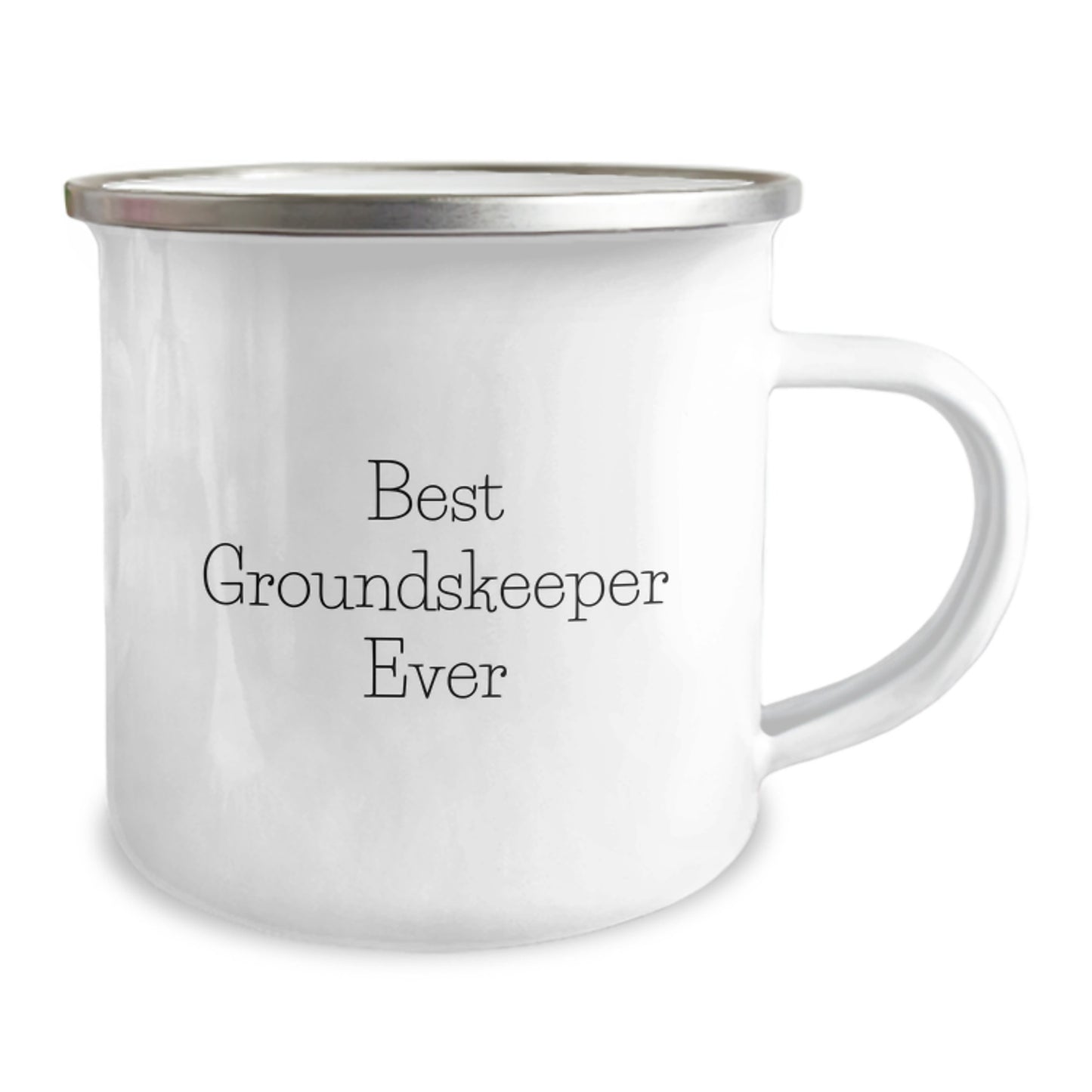 Groundskeeper Camping Mug for Him Best Groundskeeper Ever Birthday Gift - Image 2