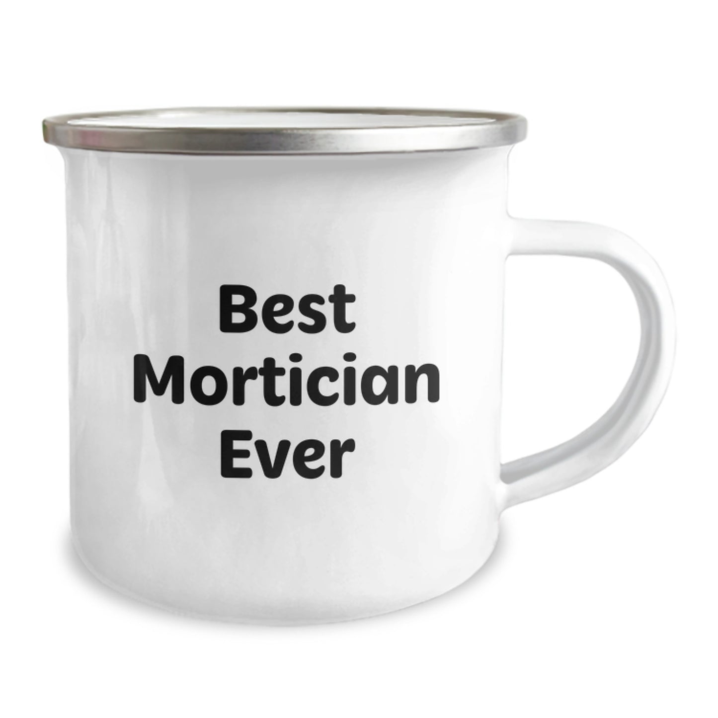 Mortician Keepsake Camping Mug for Him Birthday Gift 'Best Mortician - Image 2