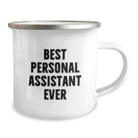 Load image into Gallery viewer, Gifts from Men, 'Best Personal Assistant Ever' Funny Camping Mug for Personal Assistant, Valentine's Unique Gifts - Image 2
