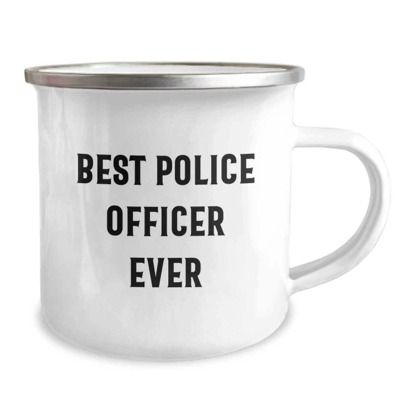 Police Officer Keepsake Camping Mug for Him Birthday Gift Best Officer - Image 2