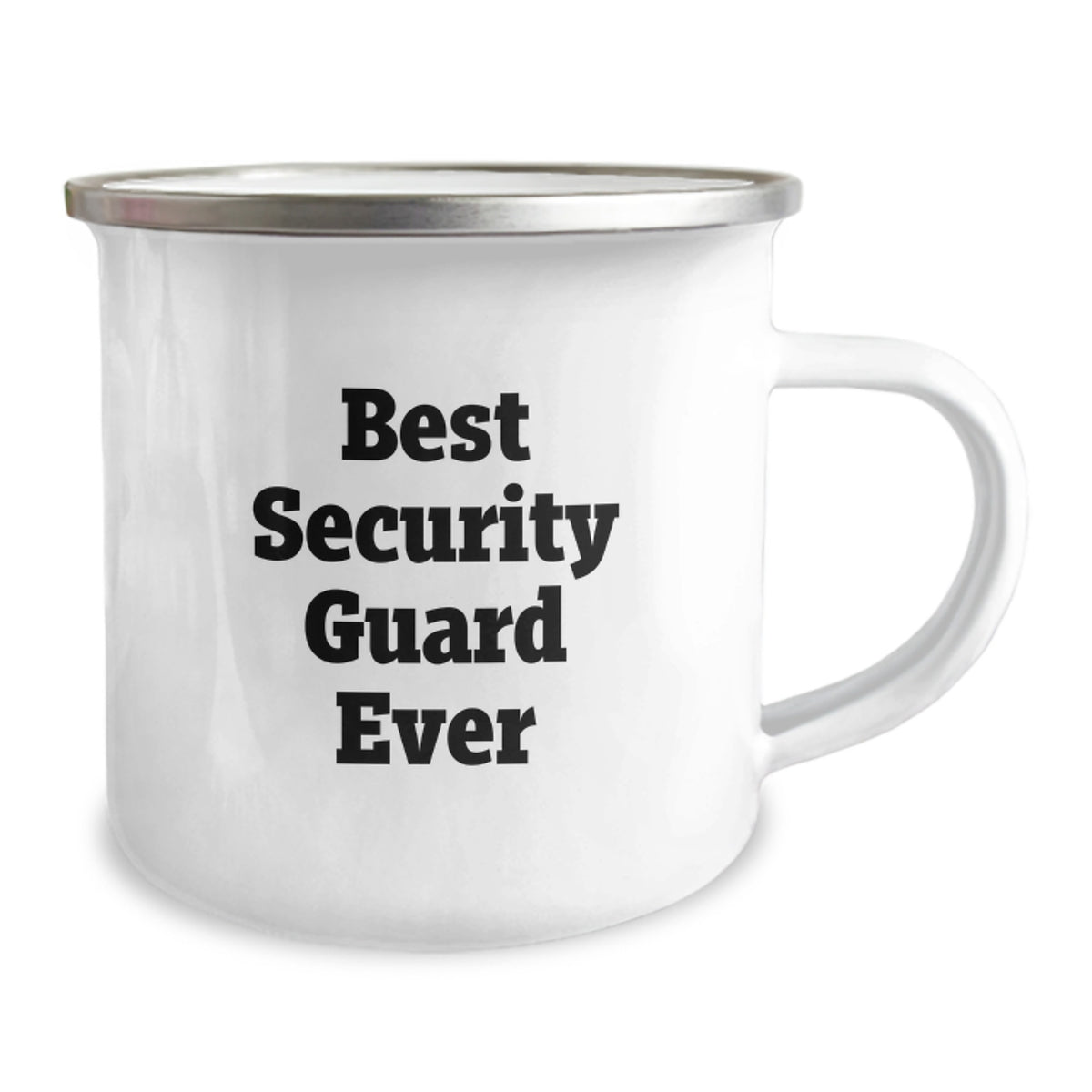Christmas Gift for Him - Best Security Guard Ever Present Camping Mug - Image 2