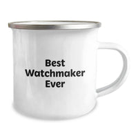 Load image into Gallery viewer, Funny Watchmaker Gifts from Men for Valentine's Unique Camping Mug - Image 2
