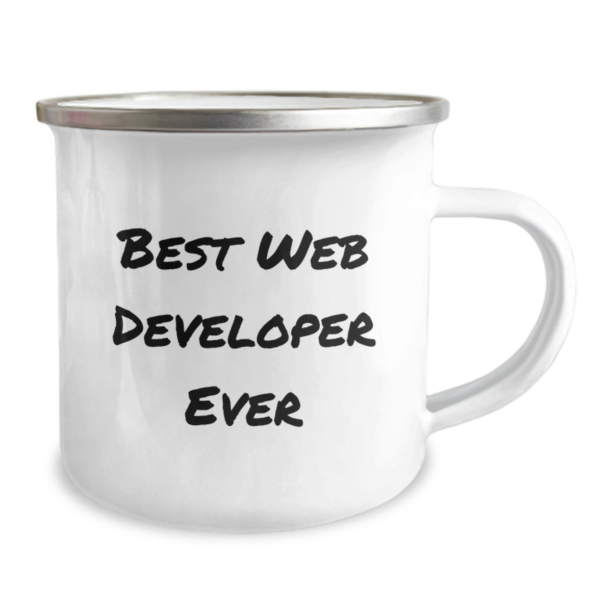 Web Developer Camping Mug for Him Birthday Gift Best Web Developer Ever - Image 2