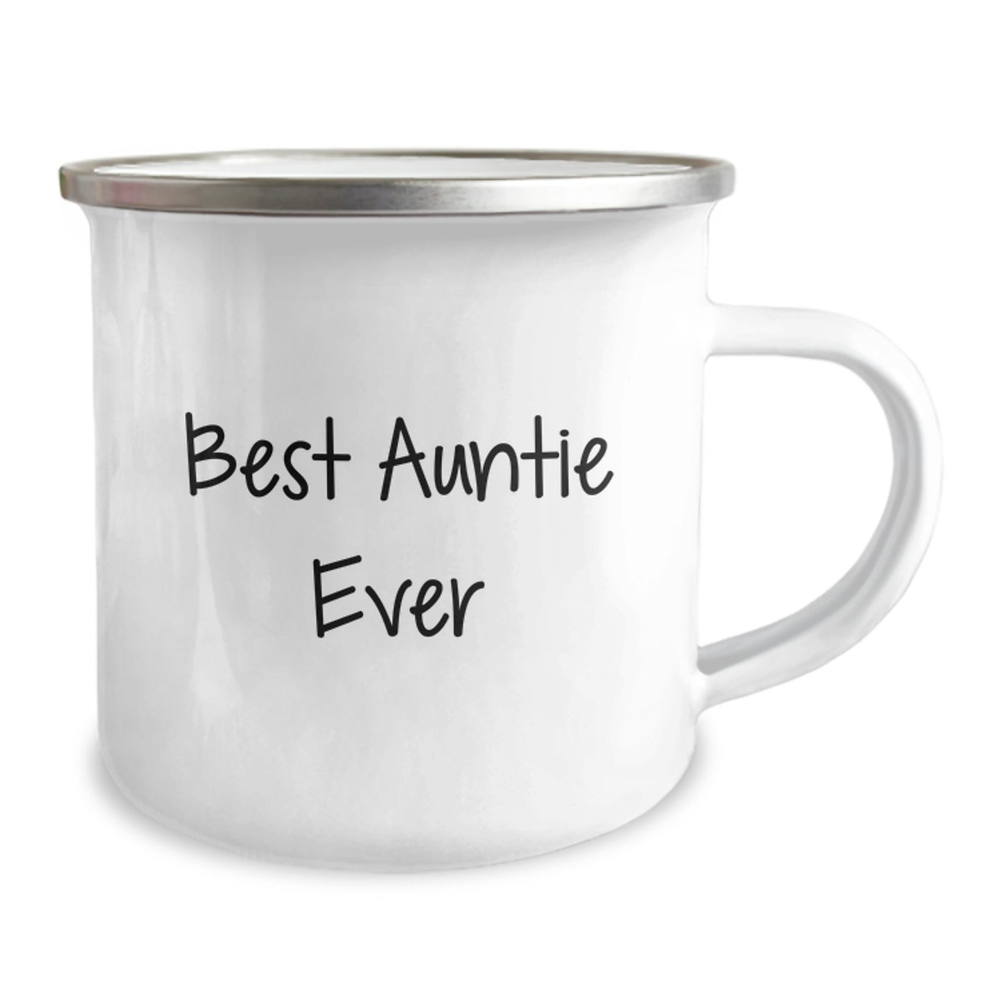 Auntie Keepsake Camping Mug for Him Birthday Gift - Best Auntie Ever - Image 2