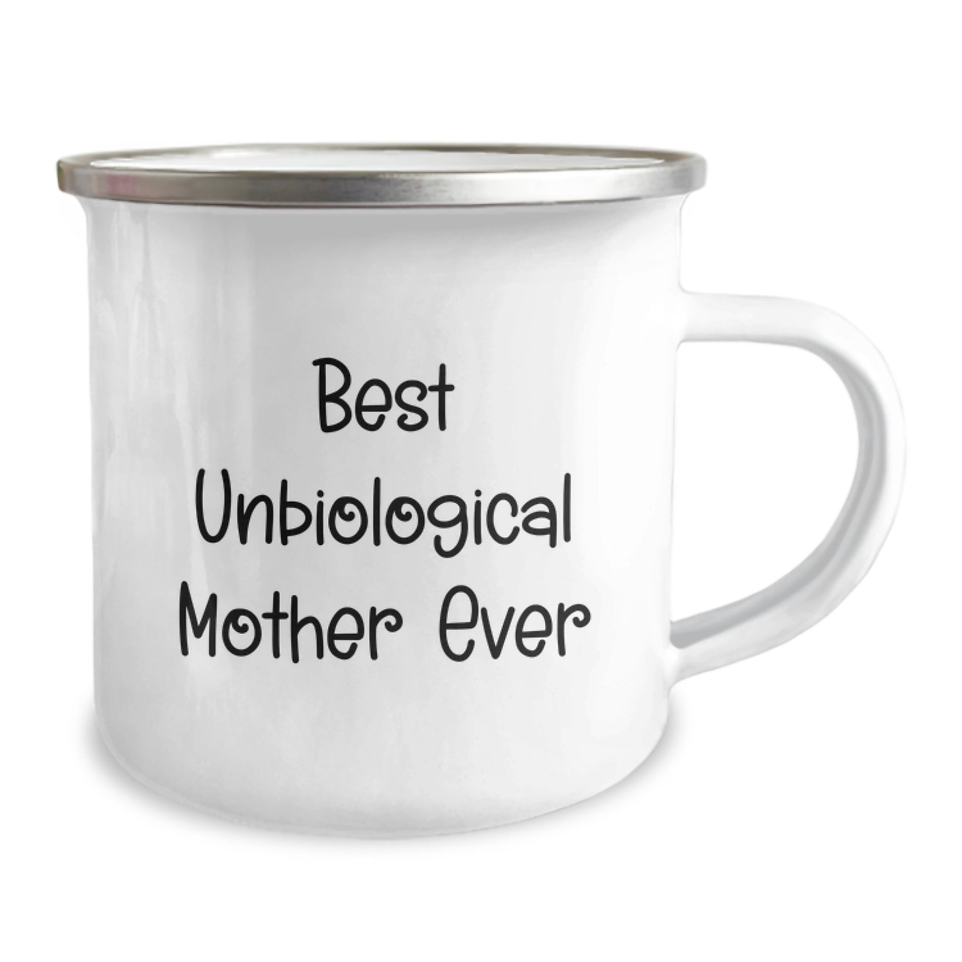 Unbiological Mother Keepsake Camping Mug for Her Birthday Gift – Best - Image 2