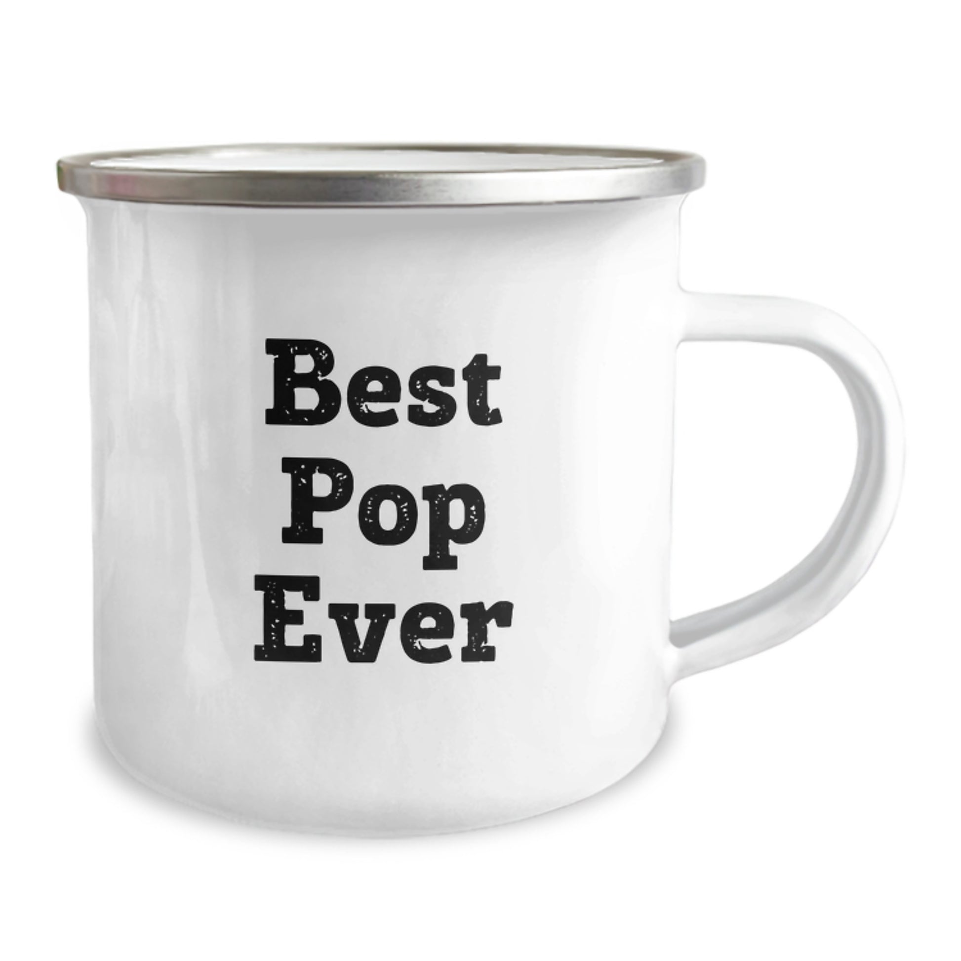 Him Keepsake Birthday Gift Premium Durable Camping Mug Best Pop Ever - Image 2