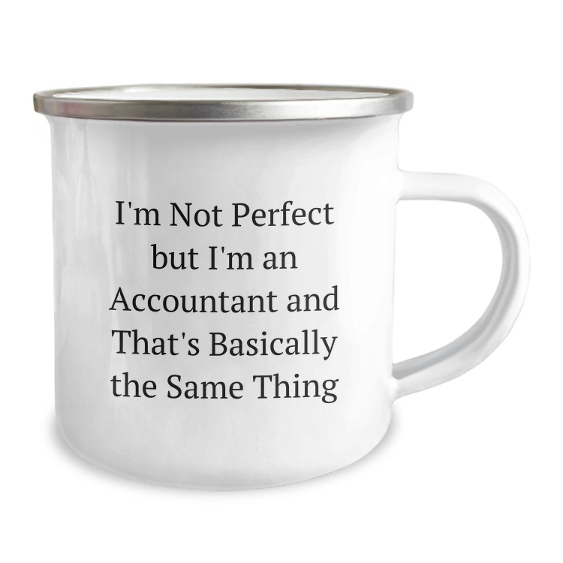 Accountant Camping Mug Keepsake Birthday Gift for Him with Quote - Image 2