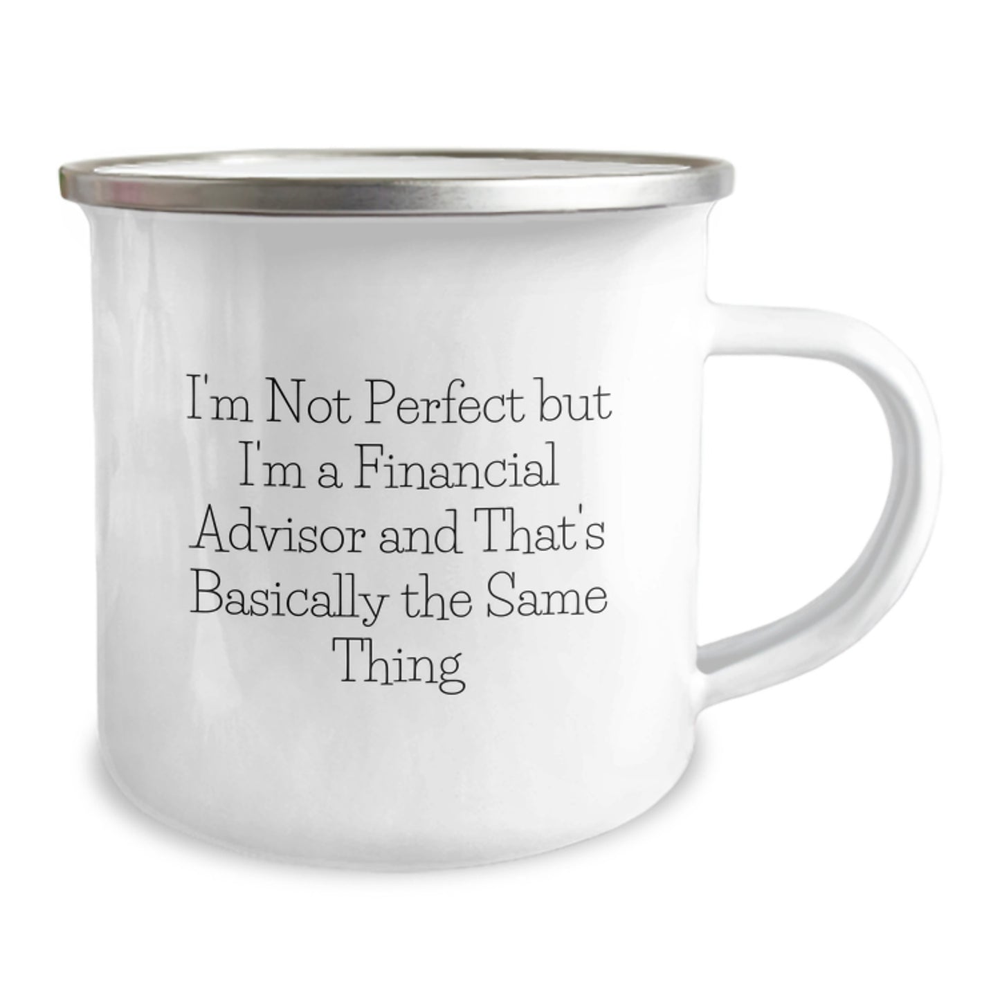 Financial Advisor Keepsake Camping Mug for Him Birthday Gift - Image 2